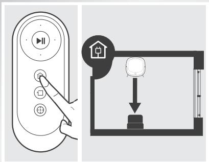 ECOVACS DSLIM2 BLACK - Mode de retour au chargeur - 1