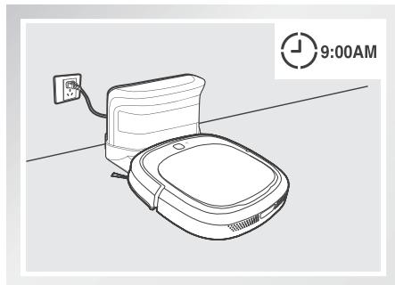 ECOVACS DSLIM2 BLACK - Définir la planification intelligente - 4