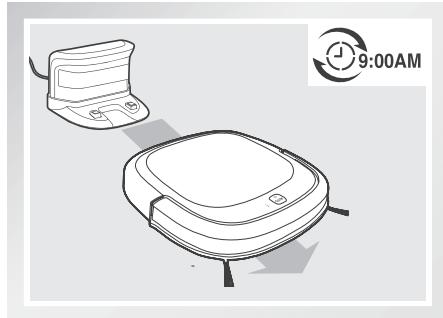 ECOVACS DSLIM2 BLACK - Définir la planification intelligente - 2