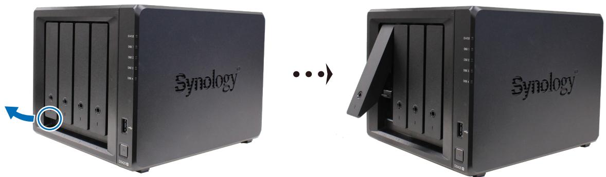 SYNOLOGY DS420+ - Installation des disques - 1