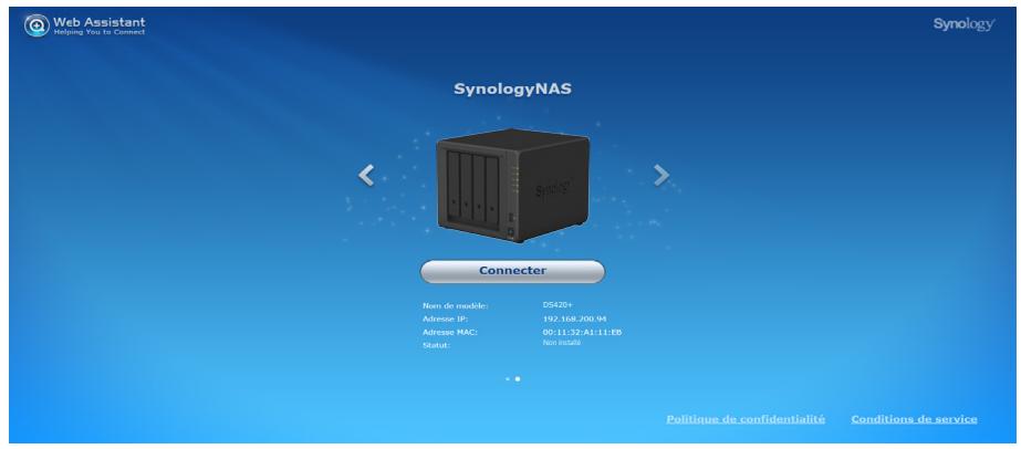 SYNOLOGY DS420+ - Installation de DSM avec web assistant - 1