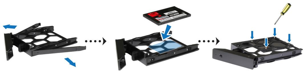 SYNOLOGY DS420+ - Installation des disques - 3