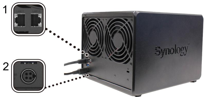 SYNOLOGY DS420+ - Installation des disques - 5