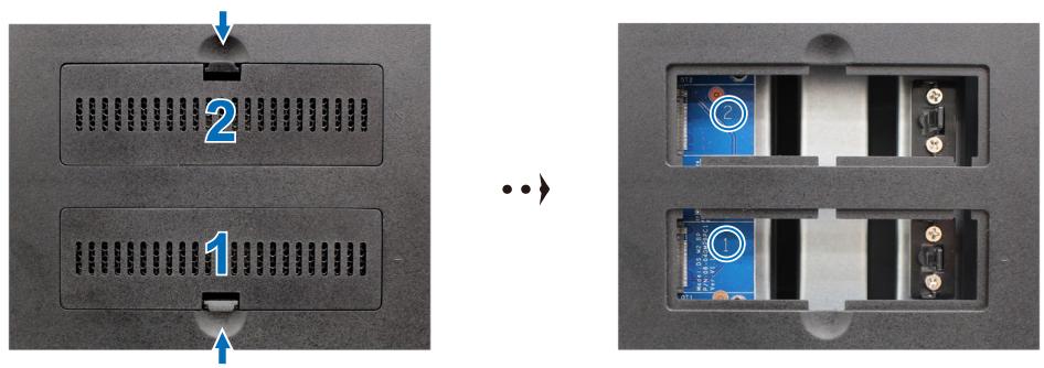 SYNOLOGY DS420+ - Pour installer un module SSD nvme m.2 - 1