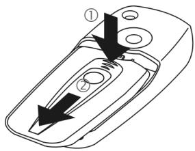 SIEMENS C65 - Insertion de la carte sim/batterie - 1