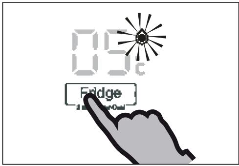 HAIER A3FE742CGB - Réglez la température du congélateur - 1