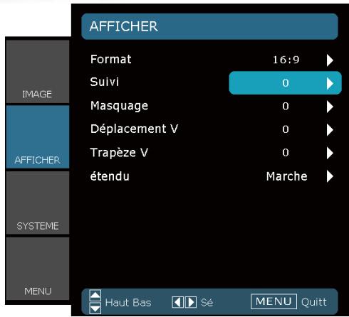 OPTOMAR HD 230 X - Commandes utilisées - 1