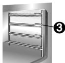 SMEG S890PMFR5 - Manette du thermostat en position - 5
