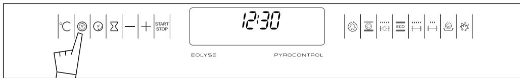 DE DIETRICH DOP470 - Commentmettreà l'hourel'horloge du four? - 4