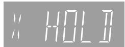 PANASONIC DMR-XW400EFK - Maintenez appuyées simultanément [OK] et [RETURN] jusqu'à ce que "X HOLD" apparaisse sur l'affichage de l'appareil. - 1