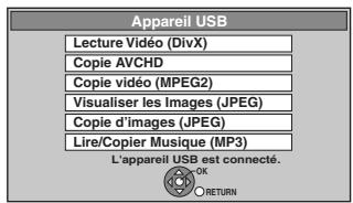 PANASONIC DMR-XW400EFK - Sélectionnez le mode approprié sur la caméra, permettant le transfert de données depuis la caméra (tel que "PC CONNECT") - 1