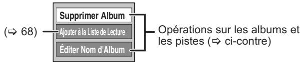 PANASONIC DMR-XW400EFK - Appuyez sur [▲, ▼] pour choisir un élément et appuyez sur [OK]. - 1