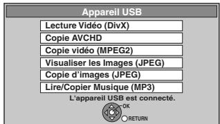 PANASONIC DMR-XW400EFK - Insérez un disque ou une clé mémoire USB. - 2