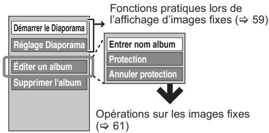 PANASONIC DMR-XW400EFK - Appuyez sur [▲, ▼] pour choisir l'opération à effectuer, puis appuyez sur [OK]. - 4