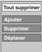PANASONIC DMR-XW400EFK - Tout supprimer: - 1