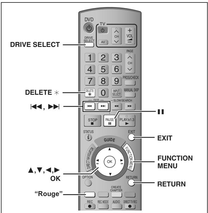 PANASONIC DMR-XW400EFK - Menu - 1
