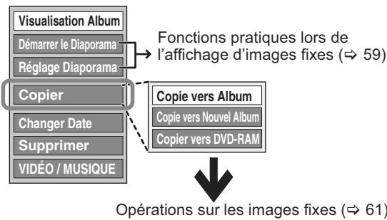 PANASONIC DMR-XW400EFK - Appuyez sur [▲, ▼] pour choisir l'opération à effectuer, puis appuyez sur [OK]. - 1