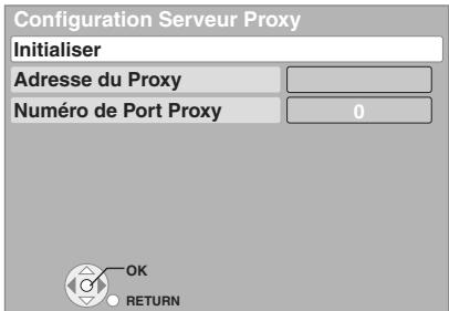 PANASONIC DMR-XW400EFK - ■ Réglage du serveur proxy - 1