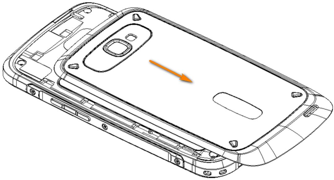 CROSSCALL ELEMENT NOIR - Préparation du téléphone portable avant utilisation - 1