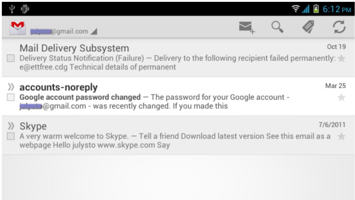 CROSSCALL ELEMENT NOIR - Gmail/Google Mail - 1
