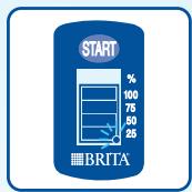 BRITA FUN VIOLET NEW - Carafe filtrante BRITA avec memo - 1