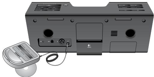 LOGITECH PU-FI ANYTIME - Pour utiliser l'entrée auxiliaire 3,5 mm: - 1