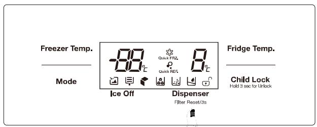 WINIA WFRN-M570D2BKX - 2) Distribution de glace pilée - 3