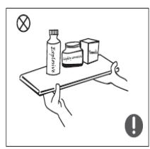 WINIA WFRN-M570D2BKX - Avertissements concernant l'emplacement - 1