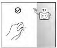 WINIA WFRN-M570D2BKX - Avertissements concernant l'électricité - 1