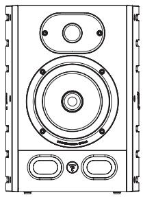 FOCAL Alpha 50 - Après mise sous tension des enceintes, et après activation automatique du mode de mise en veille automatique (voir page 6 pour plus d'information sur cette fonction), le circuit de détection de signal audio présent dans l'enceinte passera automatiquement du mode "Veille" au mode "Marche" après quelques secondes. - 1