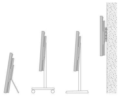 BANG AND OLUFSEN TV PRO B2BHORIZON BLACK 48 - Pieds et support muraux - 1