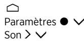 BANG AND OLUFSEN TV PRO B2BHORIZON BLACK 48 - Fonctionnement du menu - 1