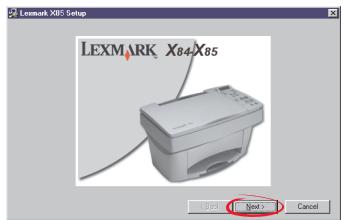 LEXMARK X84-X85 - Utilisateurs macintosh : - 3