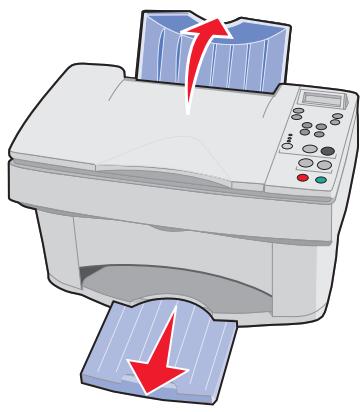 LEXMARK X84-X85 - Attendez que du texte apparaisse sur l'affichage. - 1
