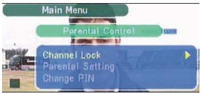 SCOTT DPXI-790TV - Activation du verrouillage de chaînes - 1