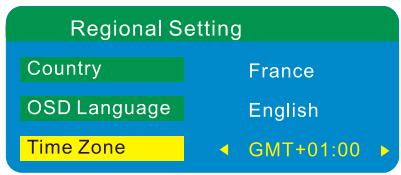 SCOTT DPXI-790TV - Réglage régional - 4