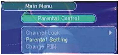 SCOTT DPXI-790TV - Liste des chaînes verrouillées - 1