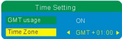 SCOTT DPXI-790TV - Réglage par rapport au temps moyen de greenwich - 2