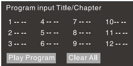 SCOTT DPXI-790TV - Comment classer des TITRES, des chapitres ou des PLAGES dans un ORDRE de preference - 1