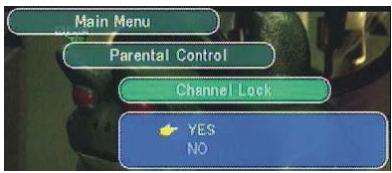 SCOTT DPXI-790TV - Activation du verrouillage de chaînes - 2