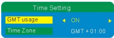 SCOTT DPXI-790TV - Réglage par rapport au temps moyen de greenwich - 1