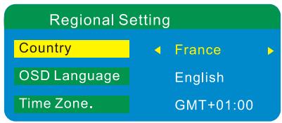 SCOTT DPXI-790TV - Réglage régional - 2