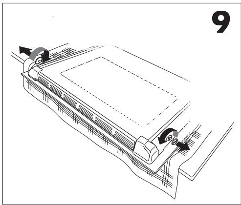 FAURE FYB 491 NC - Porte vitrée du four - 4