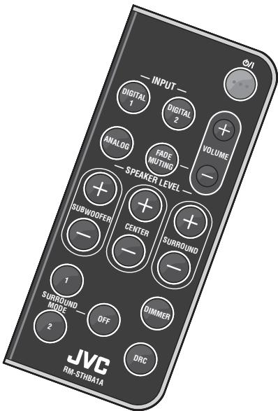 JVC TH-BA1 - Remarque - 1