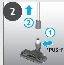 HOOVER HF1P10HX - OVER GULVET / HÄNDHOLDT MODUS - 34