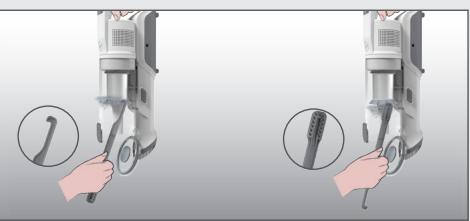 HOOVER HF1P10HX - VIDER le BAC à poussières - 11