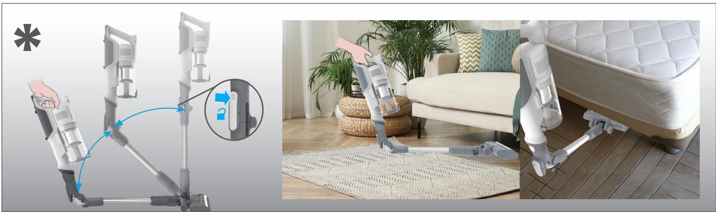 HOOVER HF1P10HX - FLEXIBLER MODUS* - 1