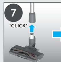 HOOVER HF1P10HX - UDRZBA VYSAVACE 5.4 MINI TURBO HUBICE * - 20