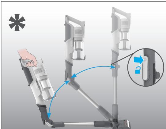 HOOVER HF1P10HX - JOUSTAVA TOIMINTO* - 1