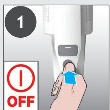 HOOVER HF1P10HX - TØMNING AF STØVBEHOLDEREN - 2